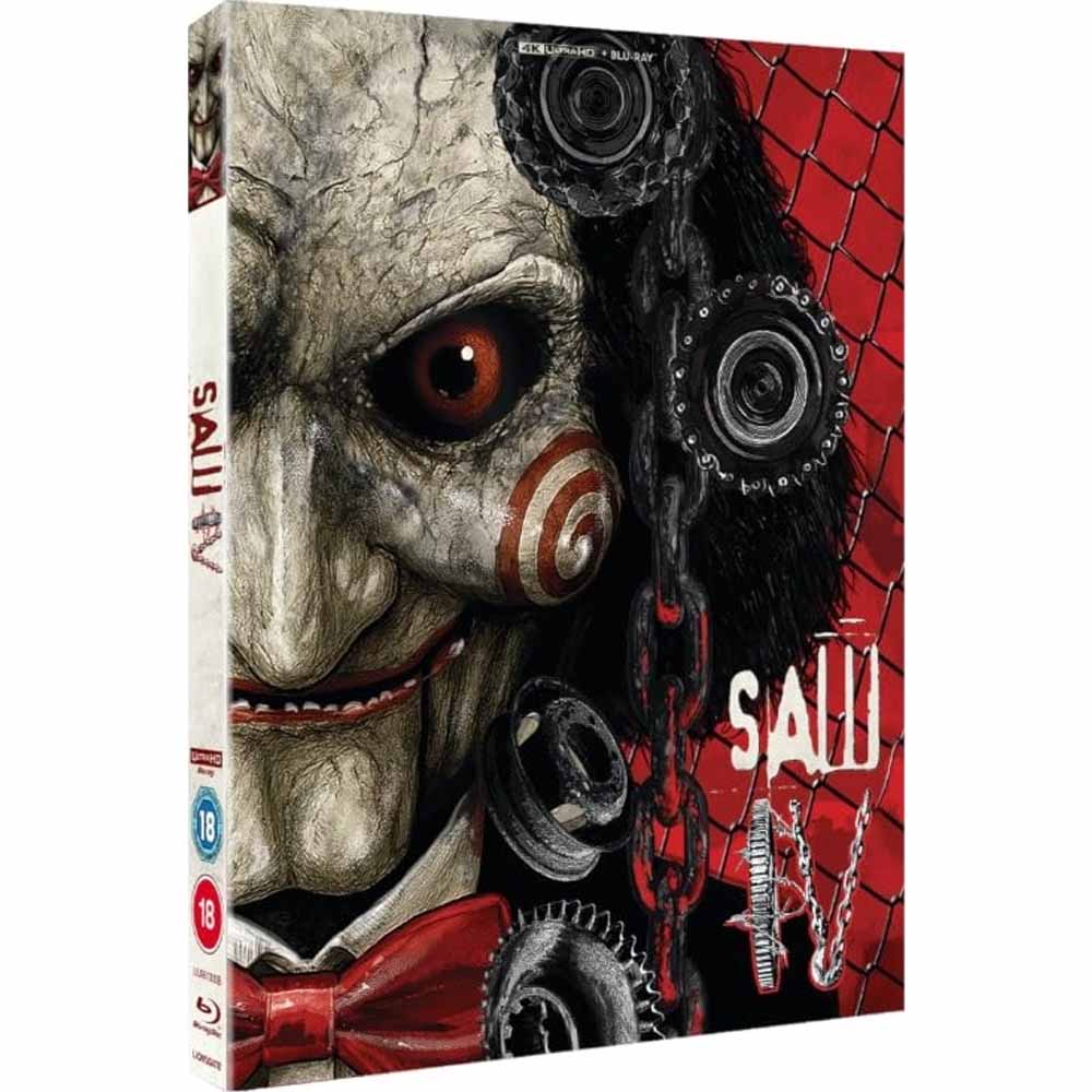 
  
  Saw IV (Steelbook) 4K UHD + Blu-Ray (UK Import)
  
