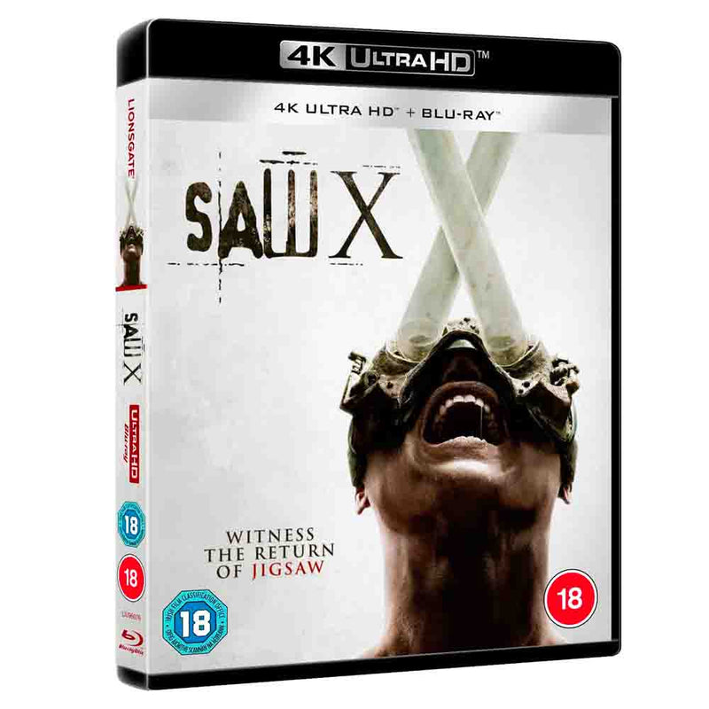 Saw X (UK Import) 4K UHD + Blu-Ray