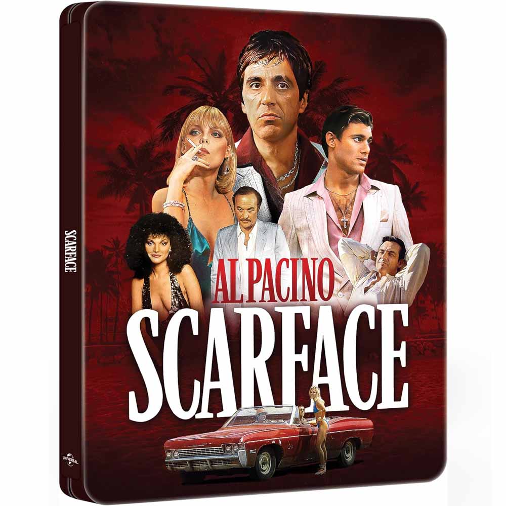 
  
  Scarface 4K UHD + Blu-Ray Steelbook (UK Import)
  
