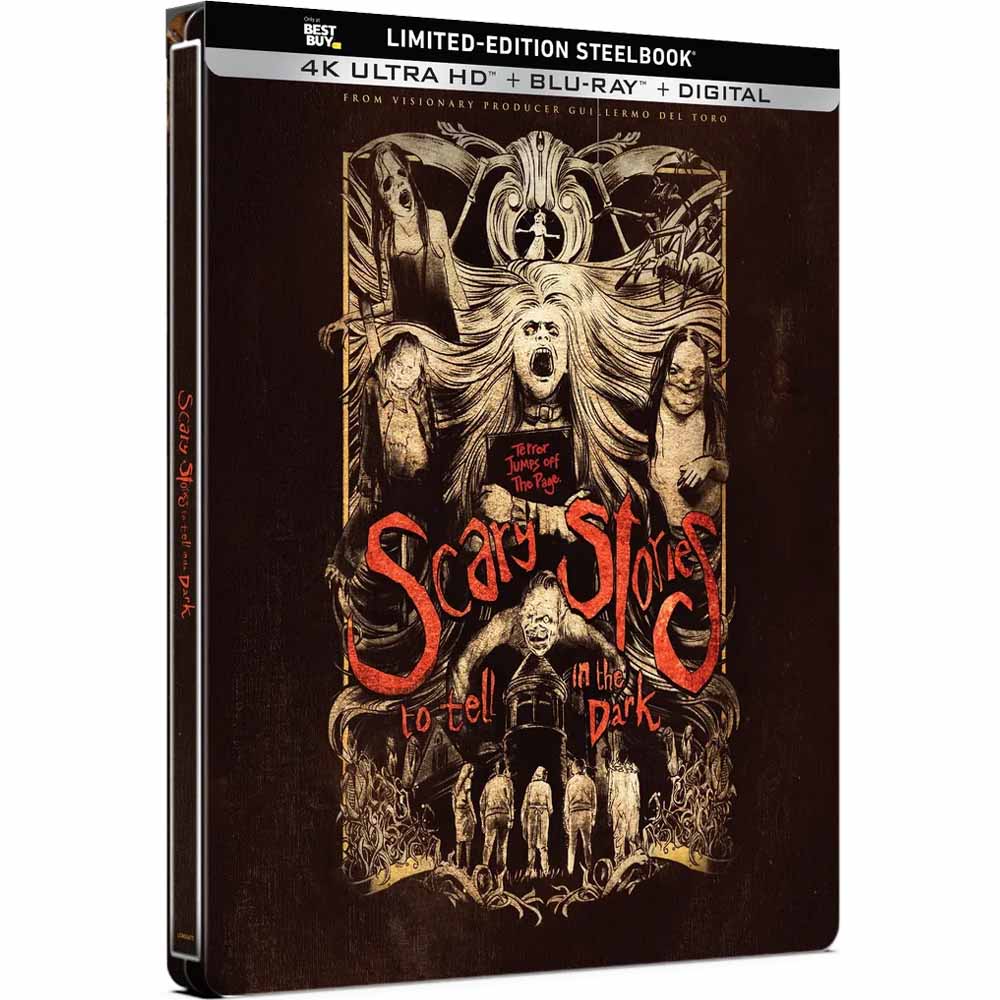
  
  Scary Stories to Tell in the Dark (Steelbook) 4K UHD + Blu-Ray (US Import)
  
