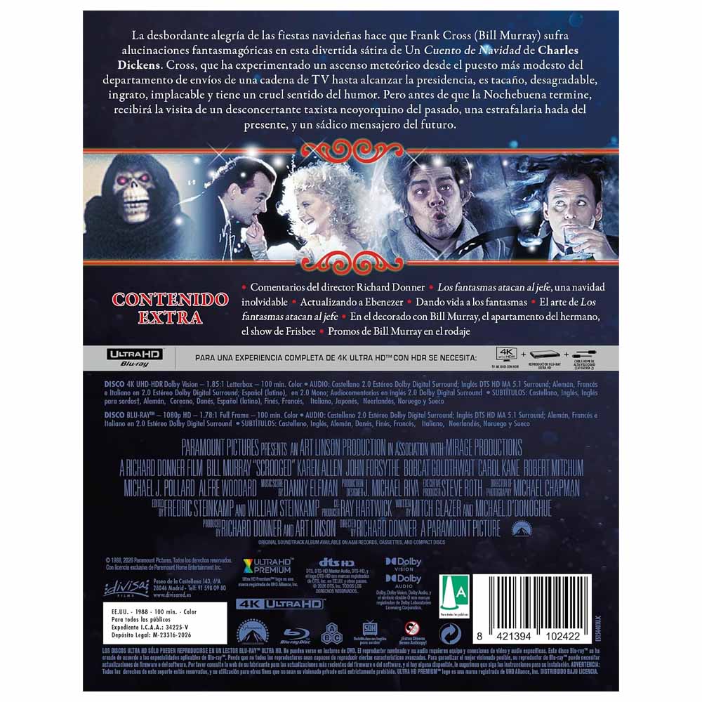 Los Fantasmas atacan al Jefe - Edición Metálica 4K UHD + Blu-Ray
