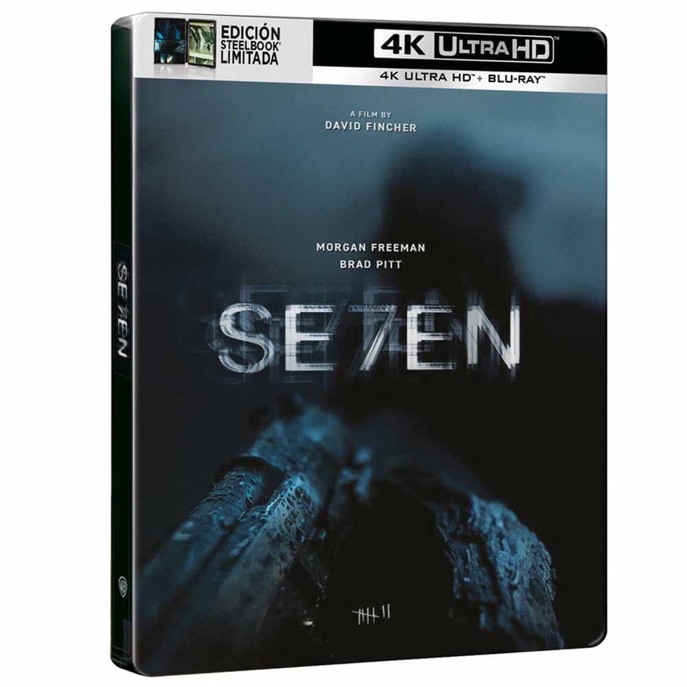 
  
  Seven - Edición Metálica 4K UHD + Blu-Ray
  
