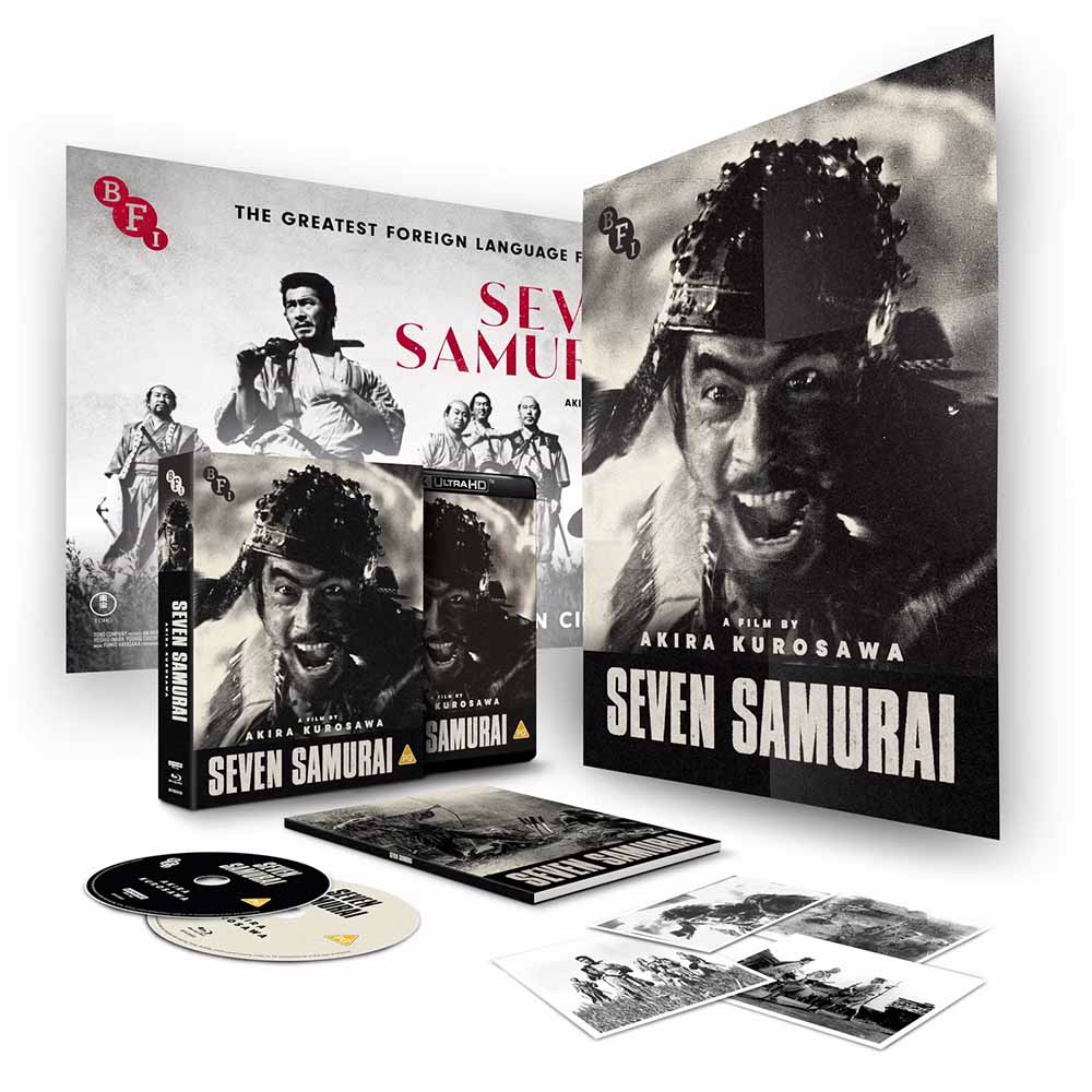 
  
  Seven Samurai (Limited Edition) 4K UHD Box Set (UK Import)
  
