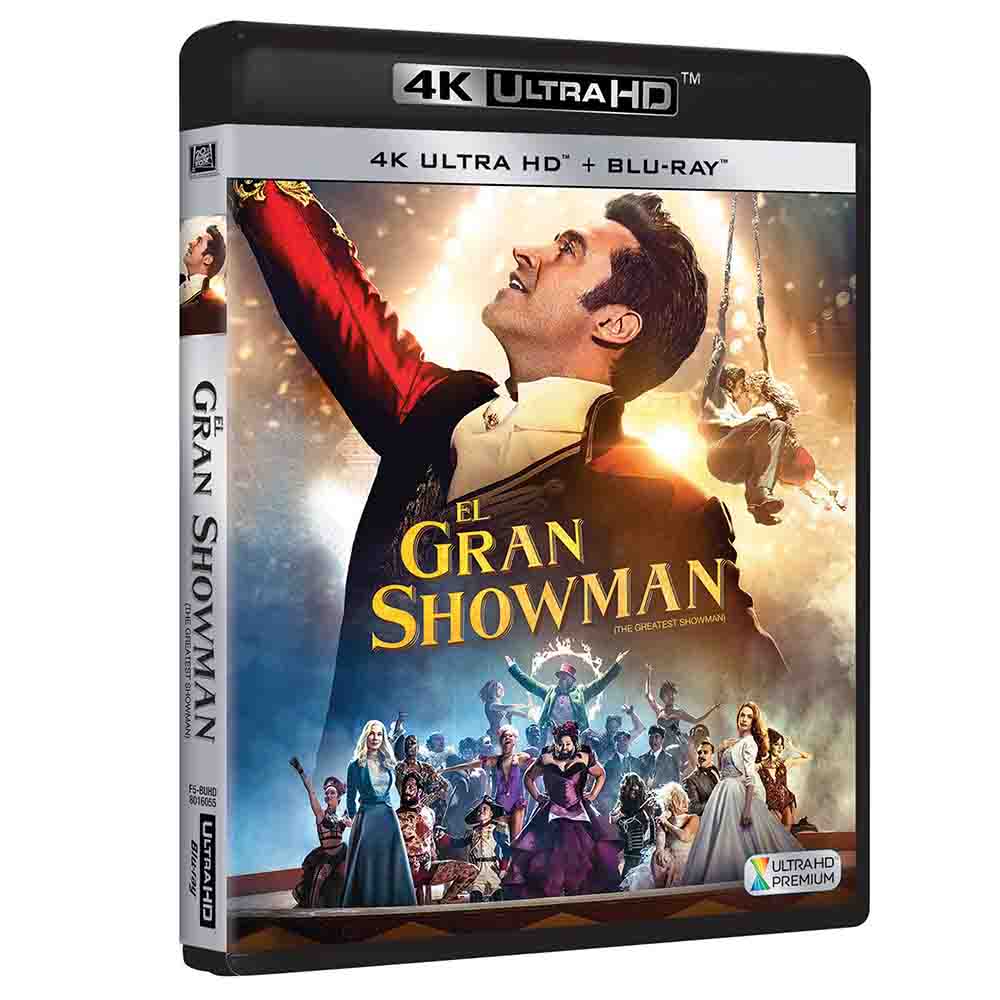 
  
  El Gran Showman 4K UHD + Blu-Ray
  
