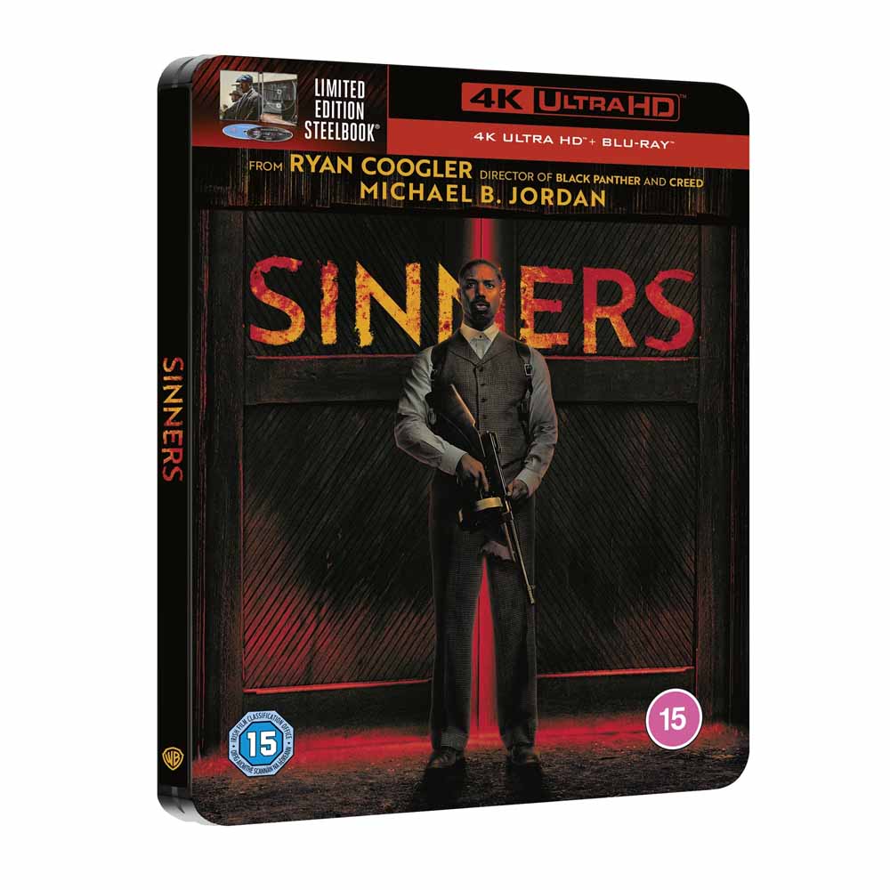 
  
  Sinners - Steelbook 4K UHD + Blu-Ray (UK Import)
  

