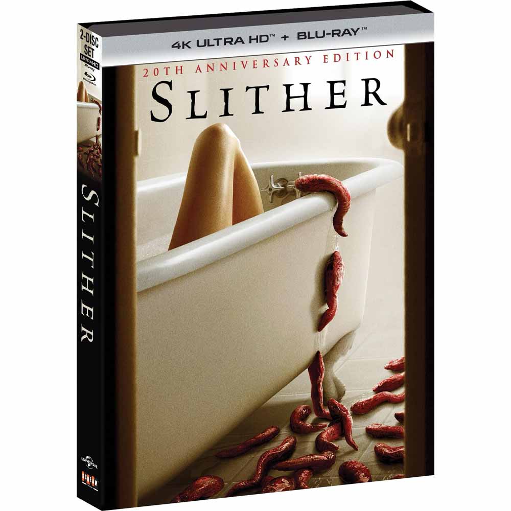 
  
  Slither (20th Anniversary Edition) 4K UHD + Blu-Ray (US Import)
  
