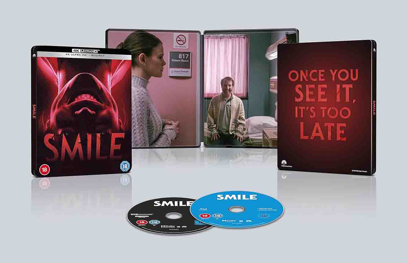 Smile Limited Edition Steelbook (UK Import) 4K UHD + Blu-Ray