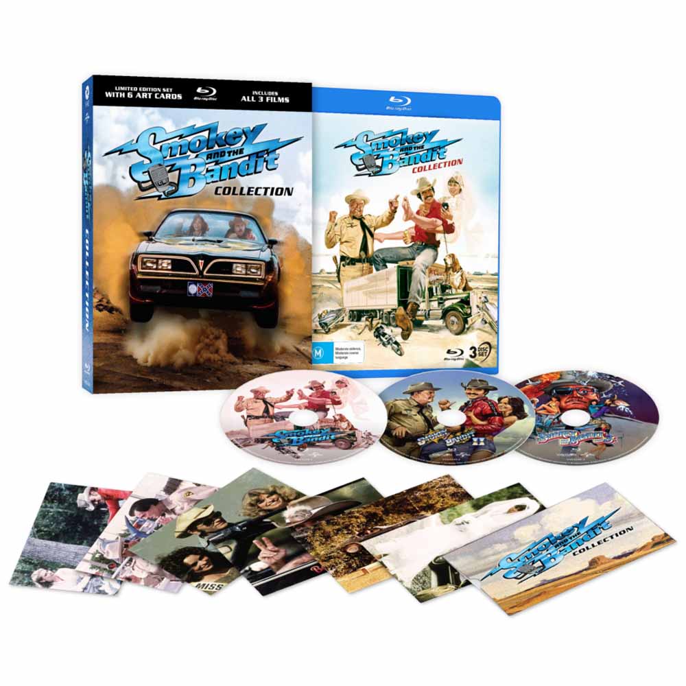 
  
  Smokey and the Bandit Collection Ltd. Ed. 3D Lenticular Hardcase Blu-Ray (Australia Import)
  
