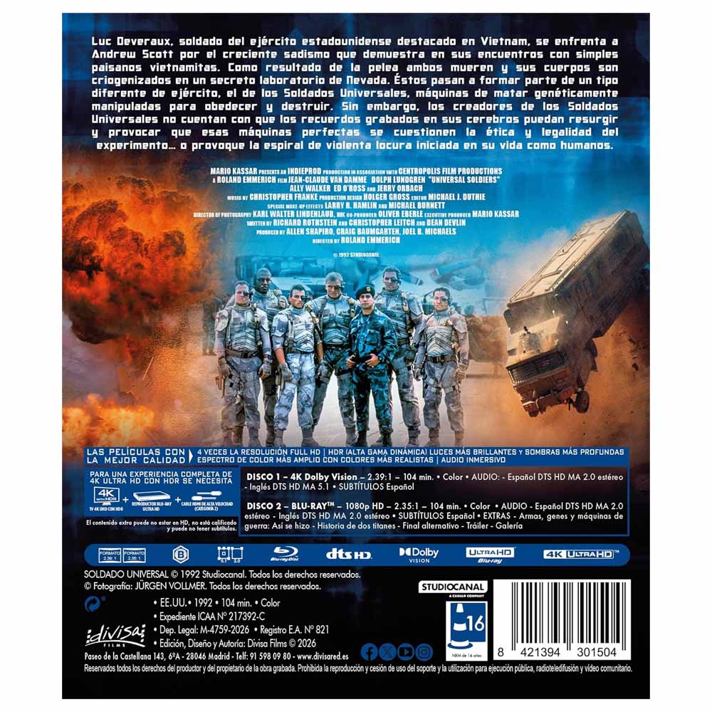 Soldado Universal - 4K UHD + Blu-Ray