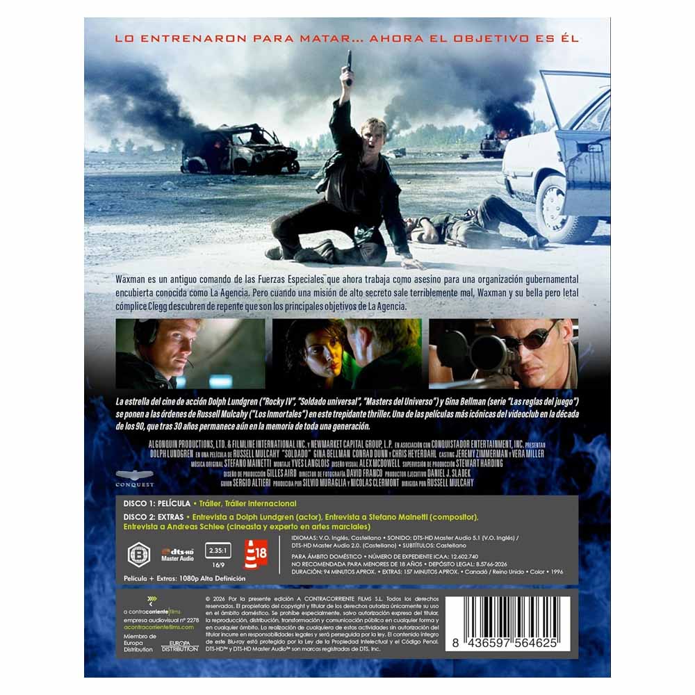 Soldado - Edición 30 Aniversario Blu-Ray