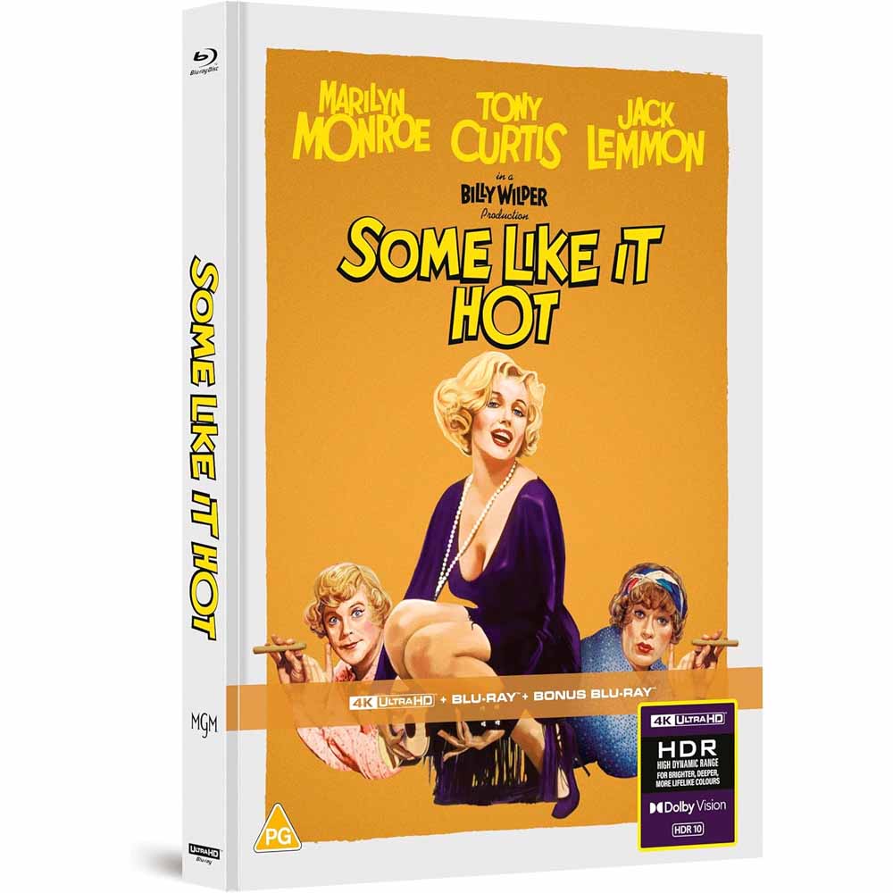 Some Like It Hot (Mediabook) 4K UHD + Blu-Ray (UK Import) Capelight