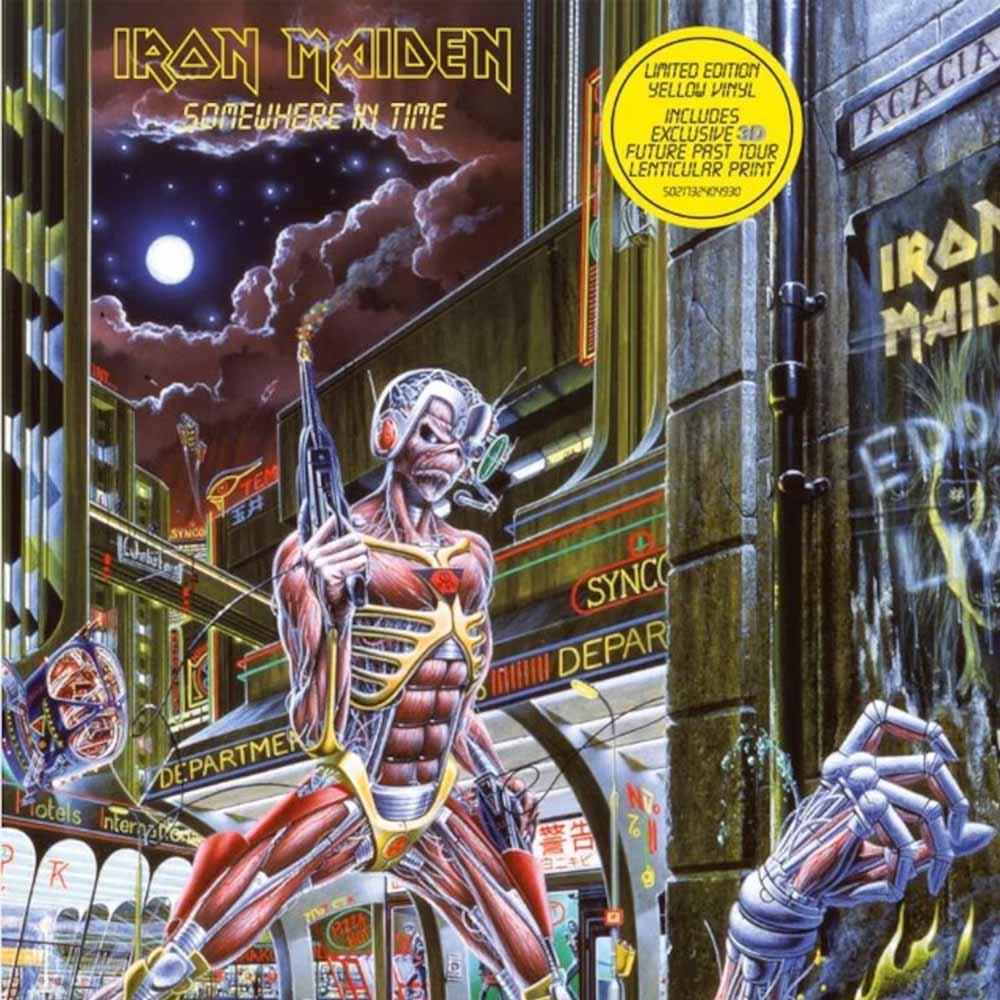 
  
  Iron Maiden - Somewhere in Time - Limited Edition LP Vinyl
  
