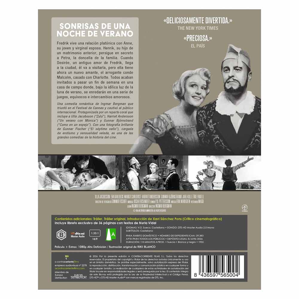 Sonrisas de una Noche de Verano Blu-Ray