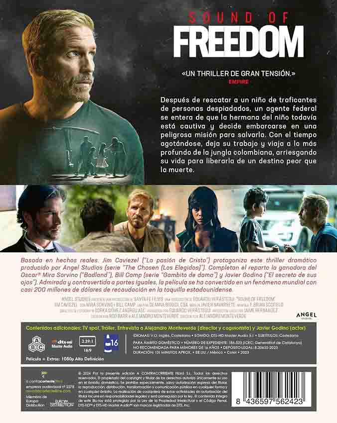 Sound of Freedom Blu-Ray