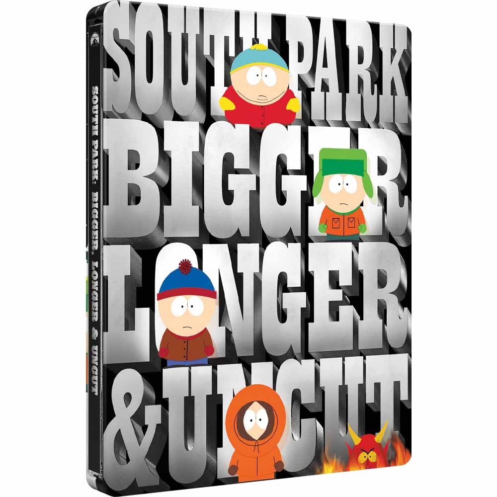 
  
  South Park: Bigger, Longer & Uncut (Steelbook) 4K UHD + Blu-Ray (US Import)
  
