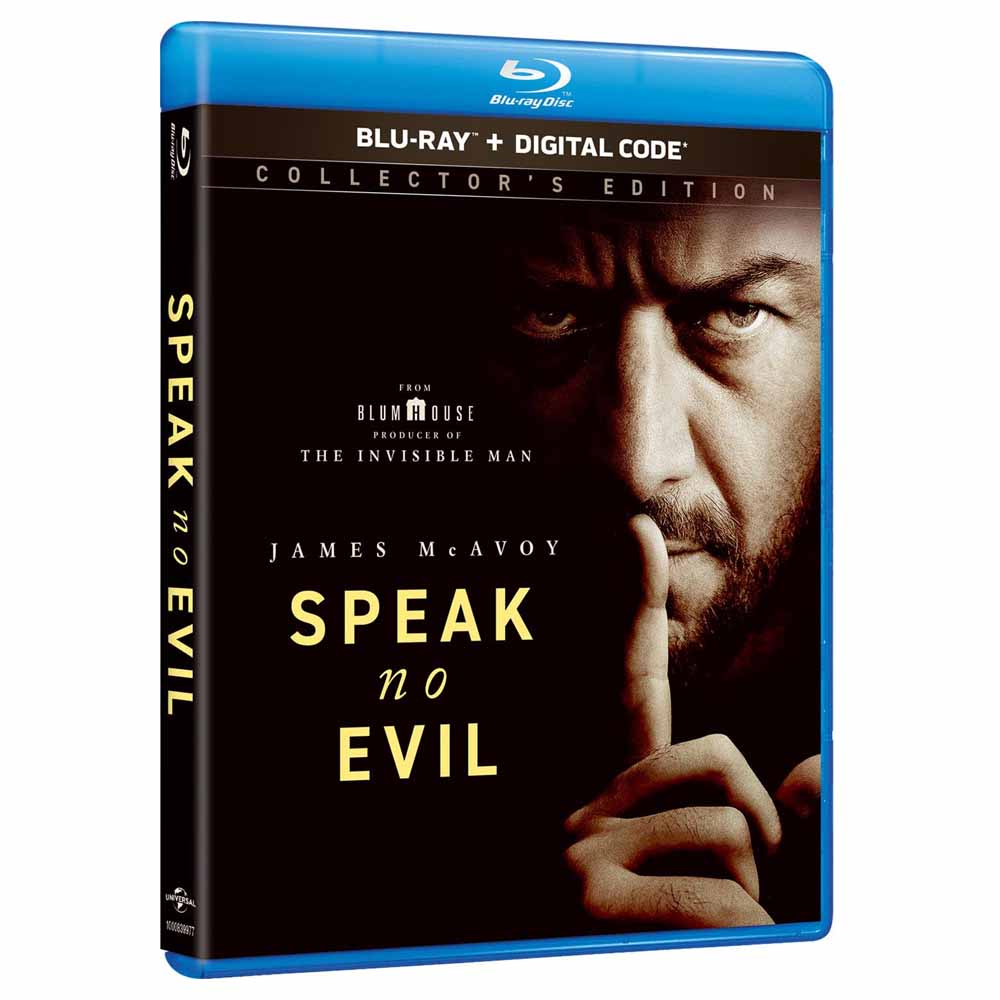 
  
  Speak no Evil Collector's Edition Blu-Ray + Slipcover
  
