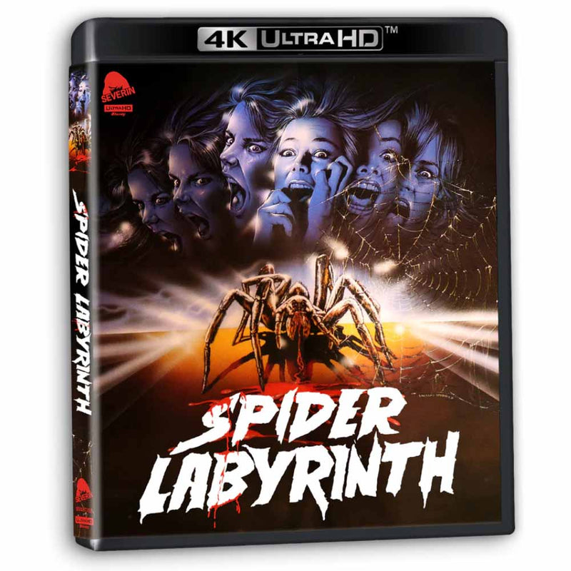 Spider Labyrinth [3-Disc w/Exclusive Slipcover] US Import 4K UHD + Blu-Ray