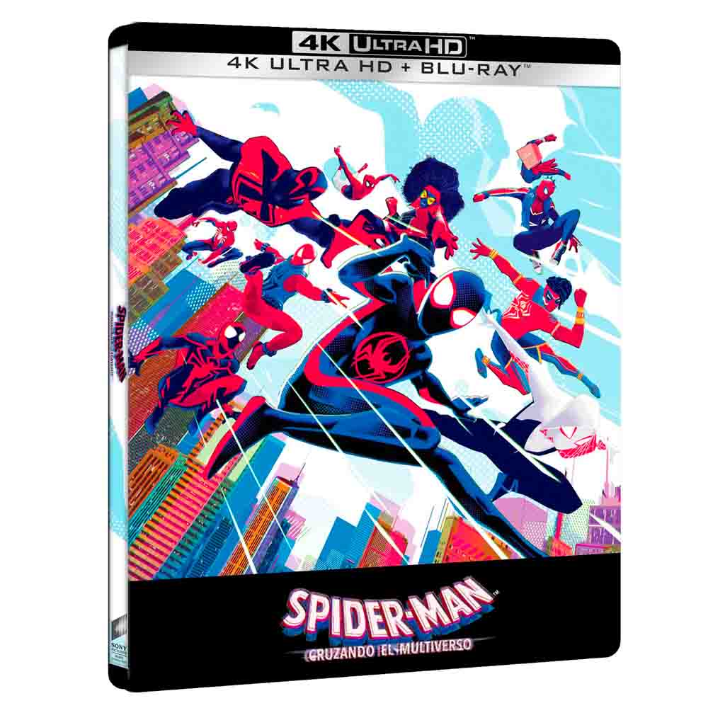 
  
  Spider-Man: Cruzando el Multiverso - Edición Metálica 4K UHD
  
