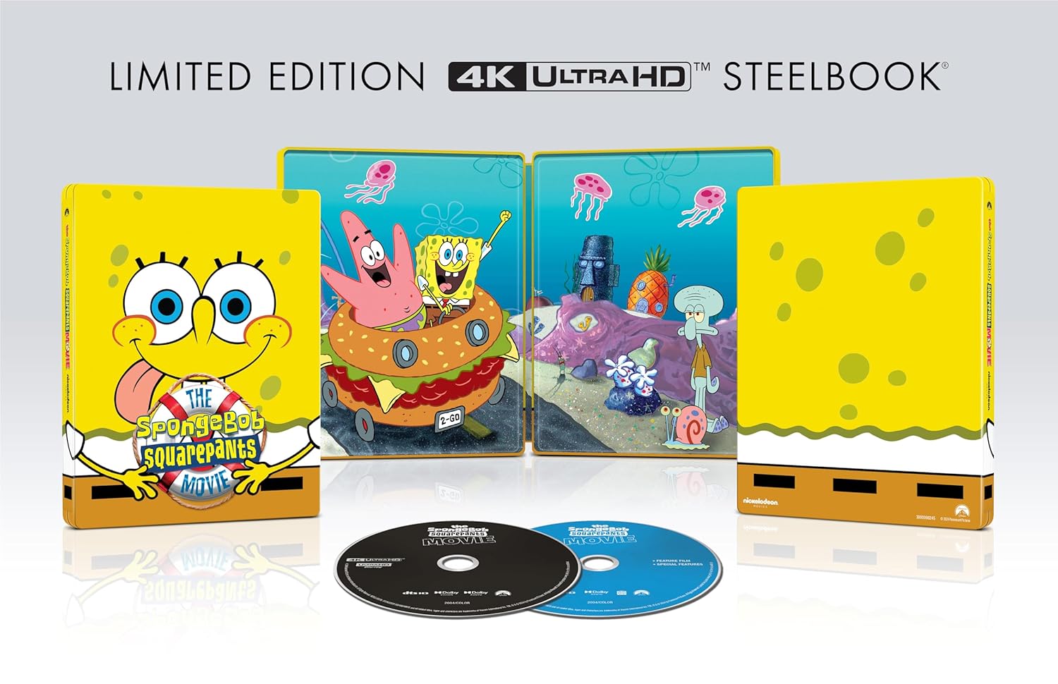 The Spongebob Squarepants Movie 4K + Blu-Ray (US Import)