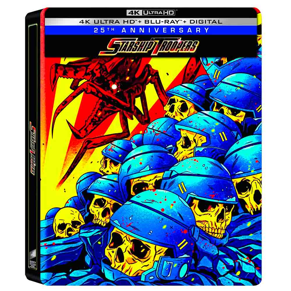 Starship Trooppers 25h Anniversary Steelbook (USA Import) 4K UHD + Blu-Ray