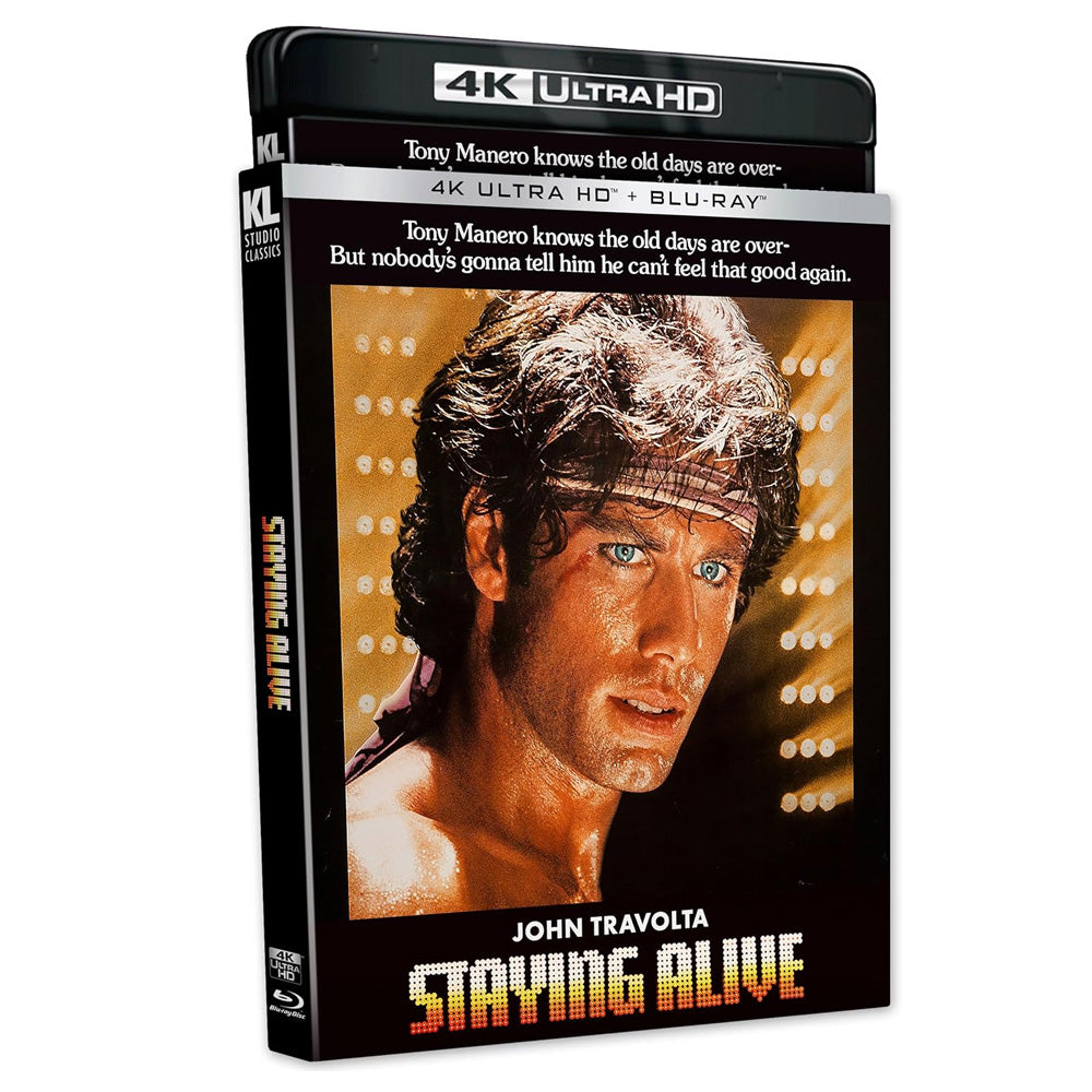 
  
  Staying Alive (USA Import) 4K UHD + Blu-Ray
  
