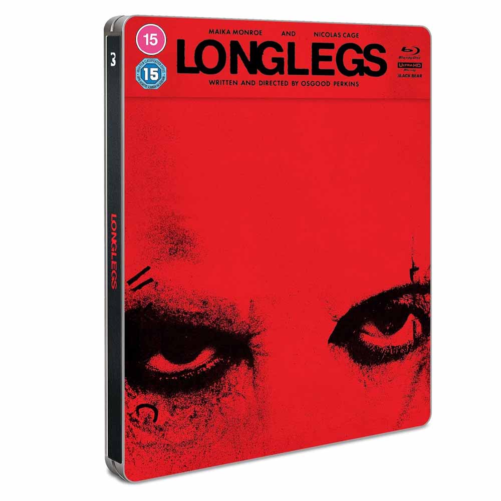 
  
  Longlegs Steelbook 4K + Blu-Ray (UK Import)
  
