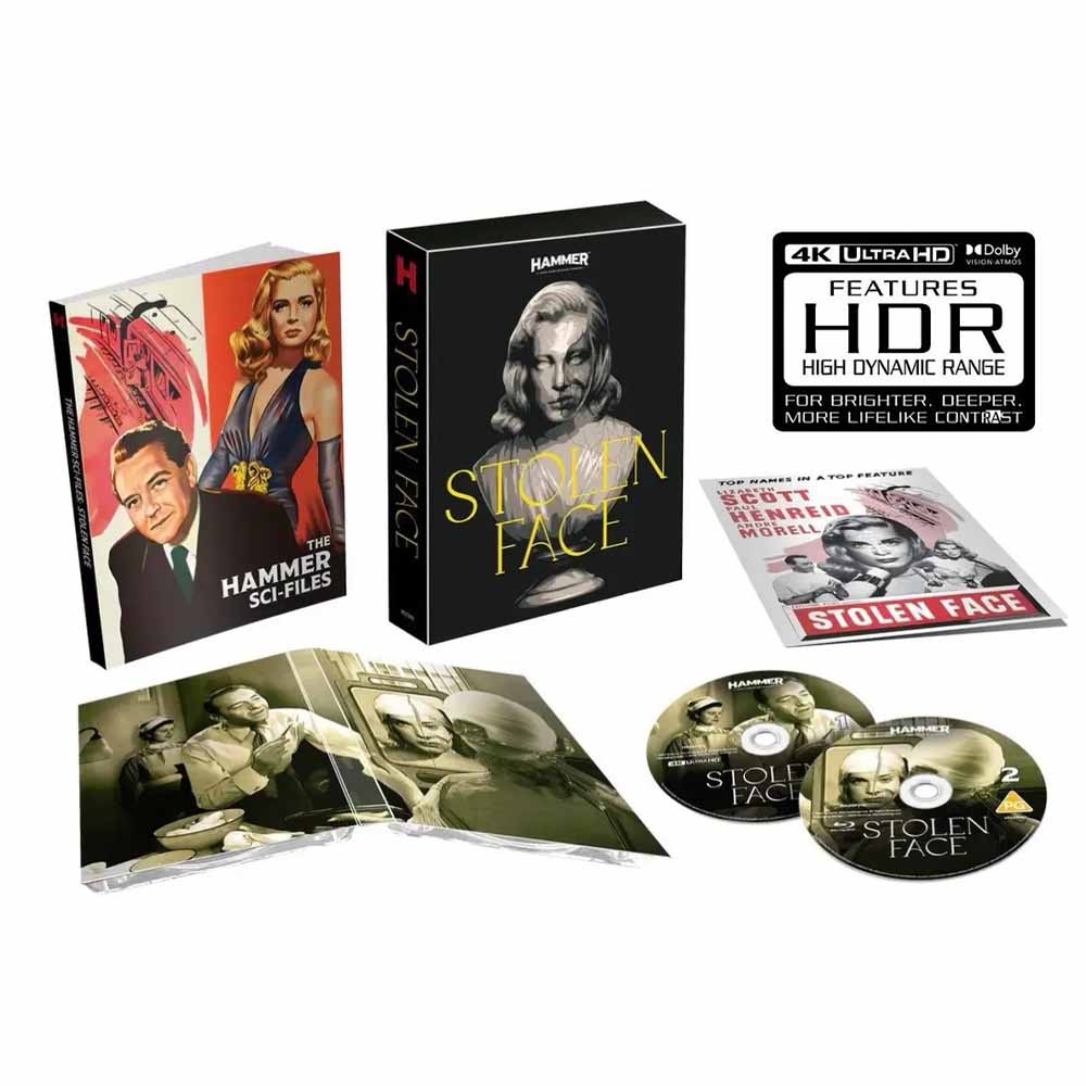 Stolen Face (Limited Collector's Edition) 4K UHD + Blu-Ray (UK Import) Hammer Films