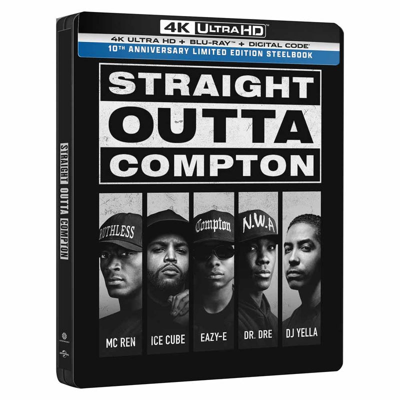 Straight Outta Compton (Steelbook) 4K UHD + Blu-Ray (US Import)