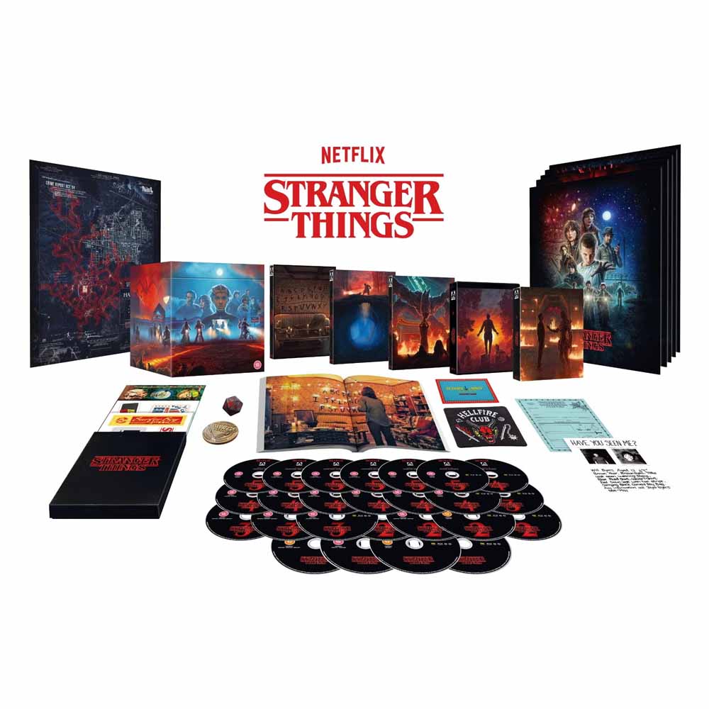 Stranger Things: The Complete Series (Deluxe Edition) Blu-Ray (UK Import)