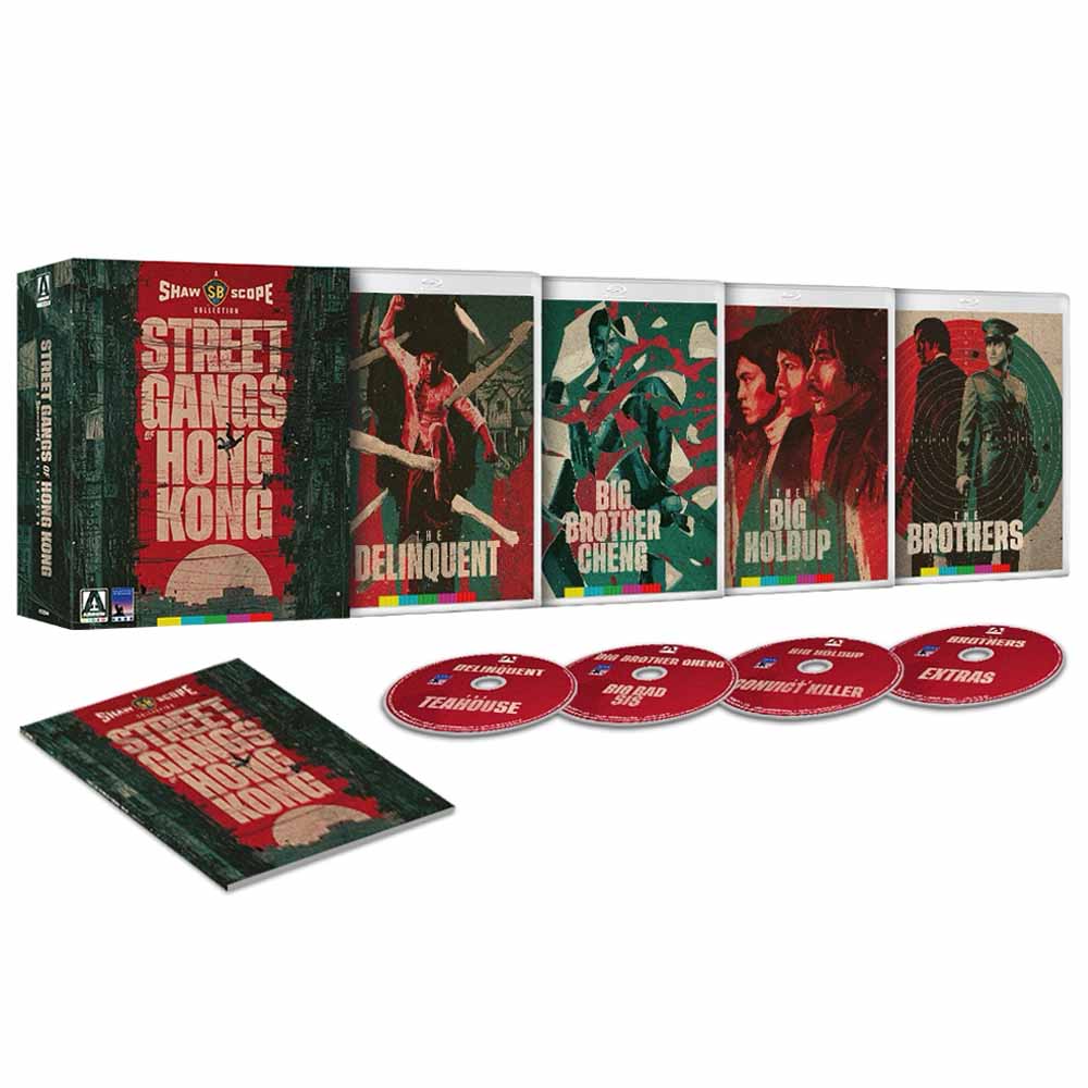 Shawscope Presents: Street Gangs of Hong Kong (Limited Edition) Blu-Ray Box Set (US Import) Arrow