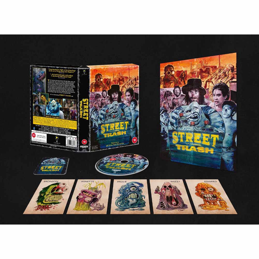 
  
  Street Trash (Limited Collector's Edition VHS Box) Blu-Ray (UK Import)
  
