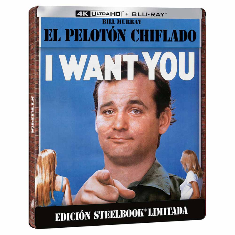 El Pelotón Chiflado - Edición Metálica 4K UHD + Blu-Ray