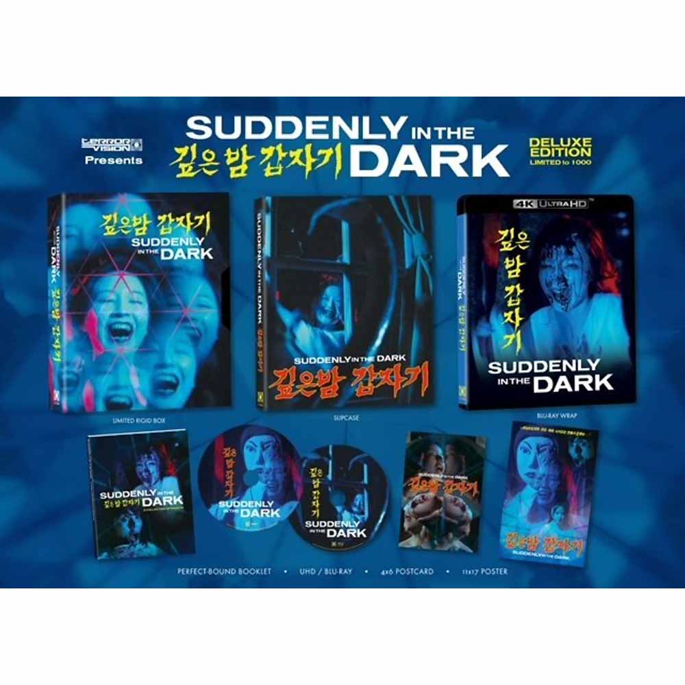 
  
  Suddenly in the Dark (Limited Deluxe Edition)  4K UHD + Blu-Ray (US Import)
  
