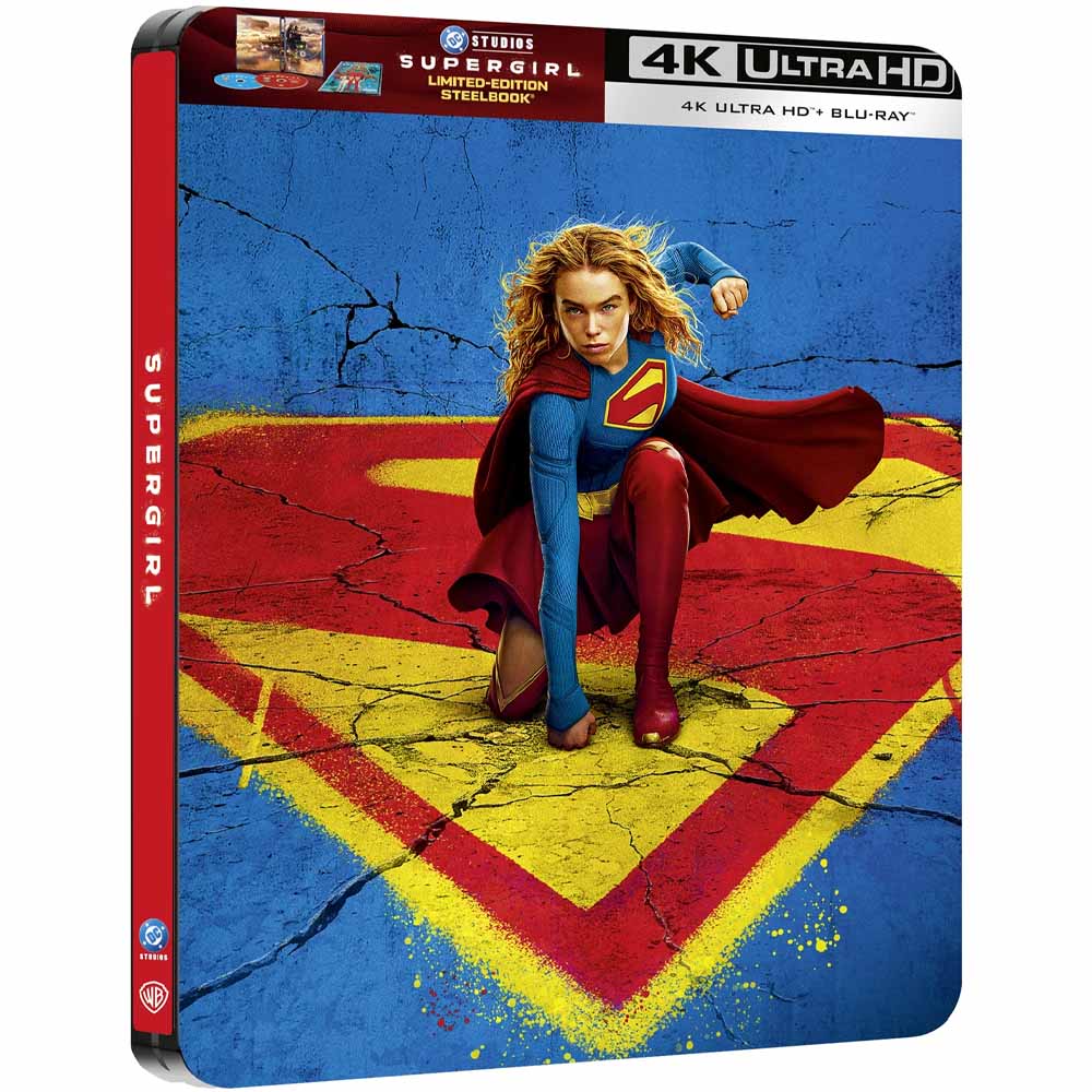 Supergirl (Steelbook) 4K UHD + Blu-Ray (UK Import) Warner Bros