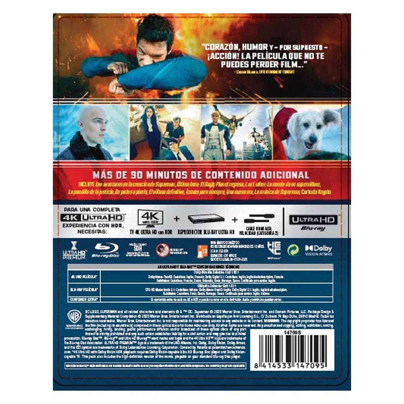 Superman - Edición Metálica 4K UHD + Blu-Ray