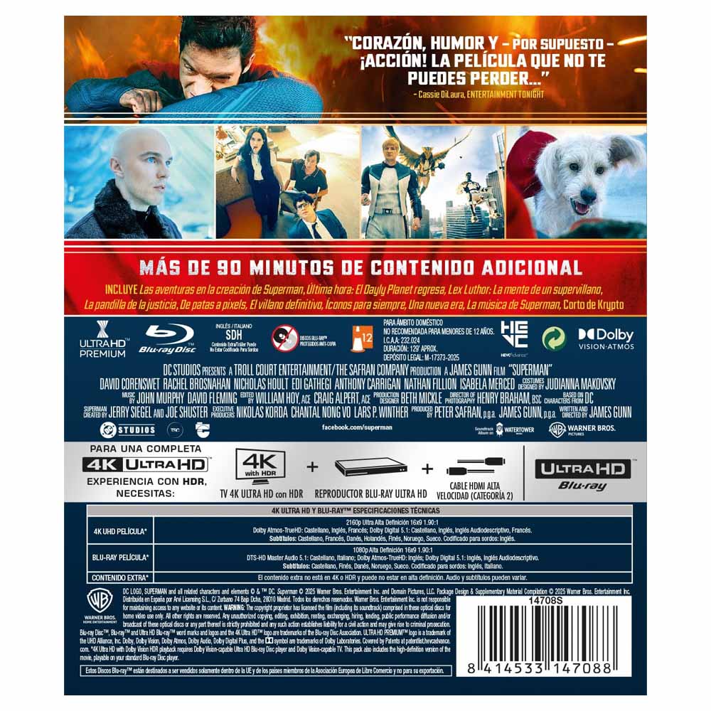 Superman - 4K UHD + Blu-Ray