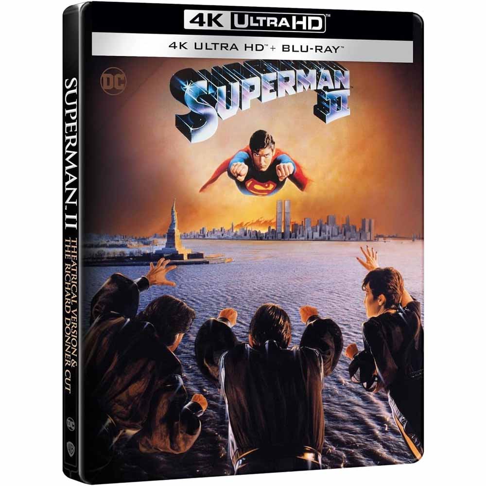 Superman II (Steelbook) 4K UHD + Blu-Ray (UK Import) Warner
