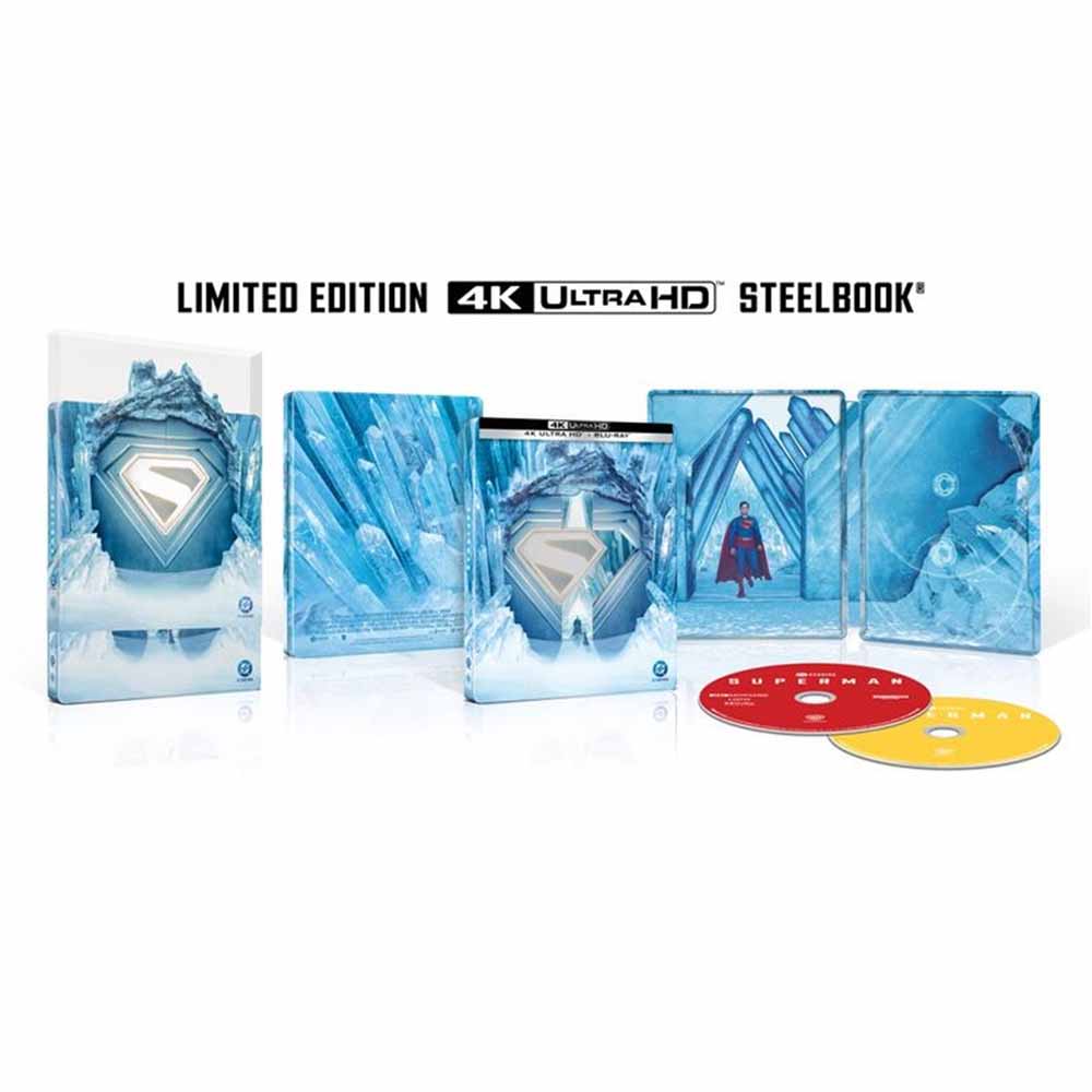 
  
  Superman 4K UHD + Blu-Ray Steelbook (UK Import)
  
