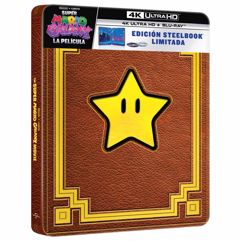 Super Mario Galaxy: La Película - Edición Metálica 4K UHD + Blu-Ray