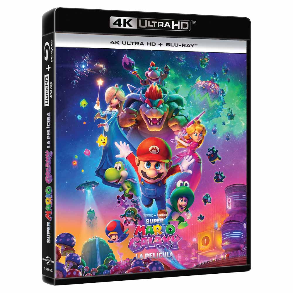 Super Mario Galaxy: La Película - 4K UHD + Blu-Ray