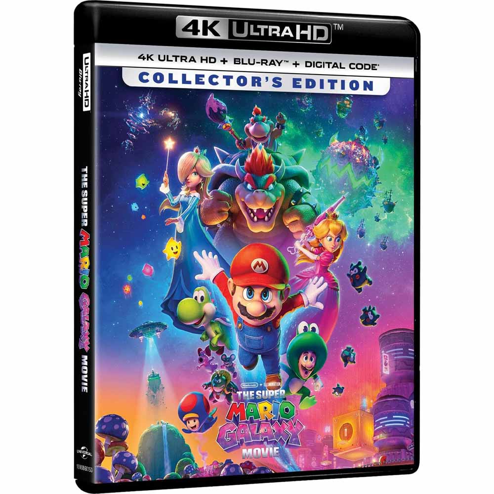 
  
  The Super Mario Galaxy Movie (+ Slipcover) 4K UHD + Blu-Ray (US Import)
  

