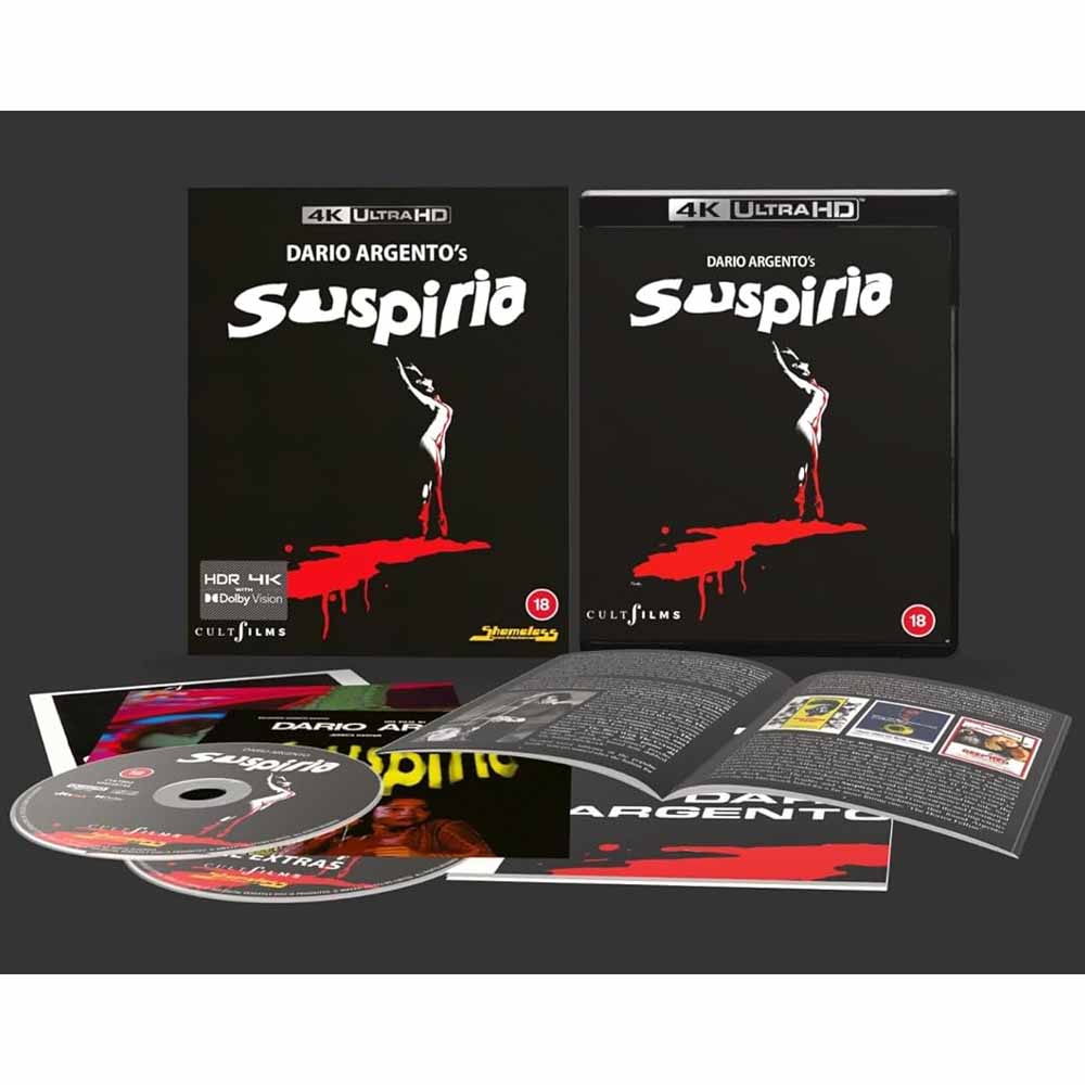 
  
  Suspiria (Limited Edition) 4K UHD (UK Import)
  
