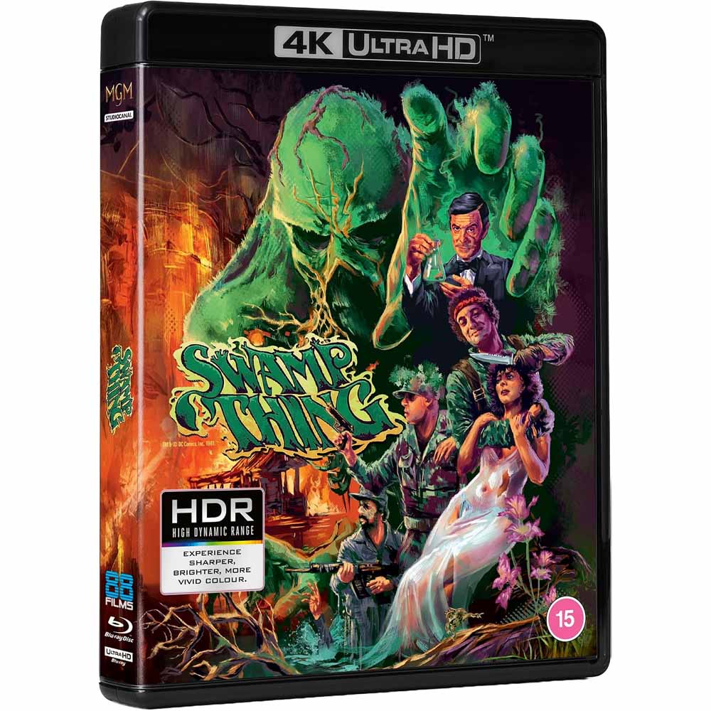 
  
  Swamp Thing 4K UHD + Blu-Ray (UK Import)
  
