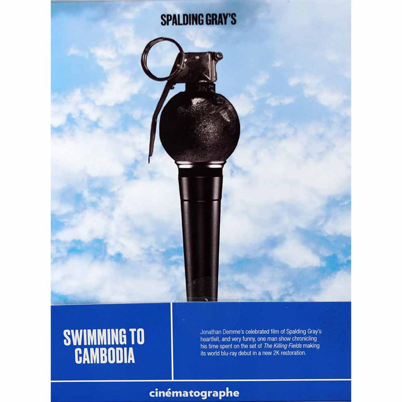 Swimming to Cambodia (Limited Edition) Blu-Ray (US Import) Vinegar Syndrome