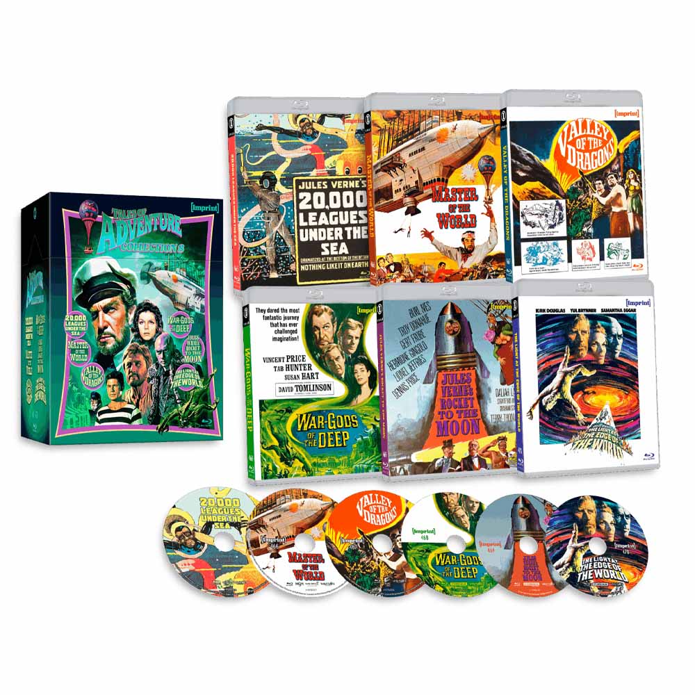 Tales of Adventure - Collection 8 (Limited Edition) Blu-Ray Box Set (Australia Import) Imprint Films