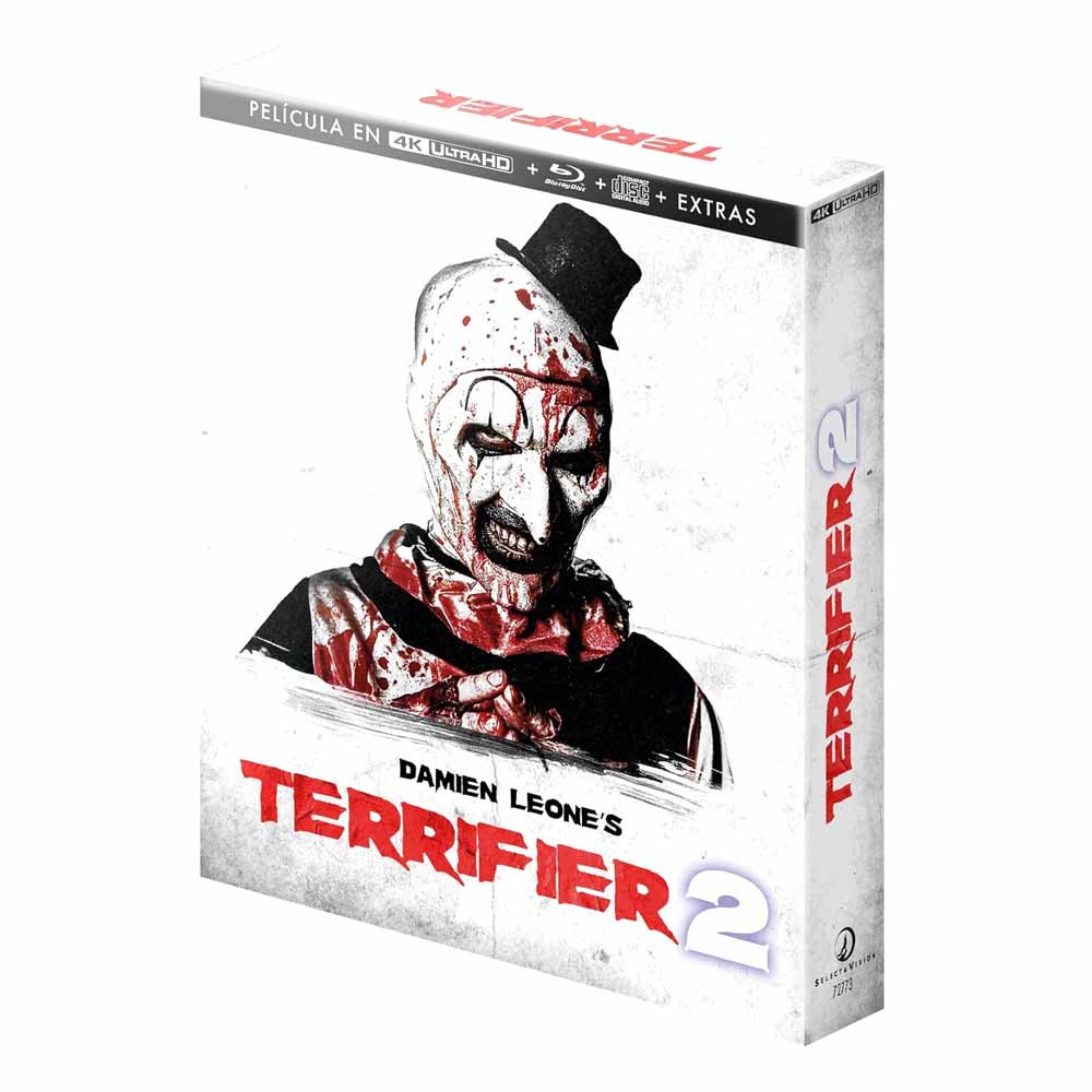 
  
  Terrifier 2 4K UHD + Blu-Ray + CD
  

