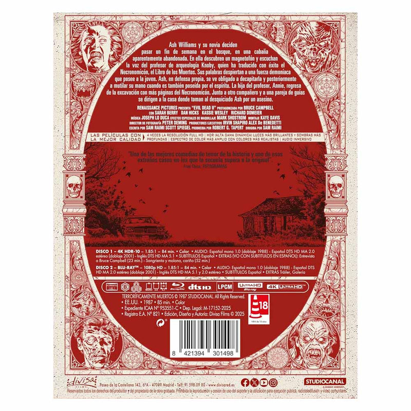 Terroríficamente Muertos - 4K UHD + Blu-Ray