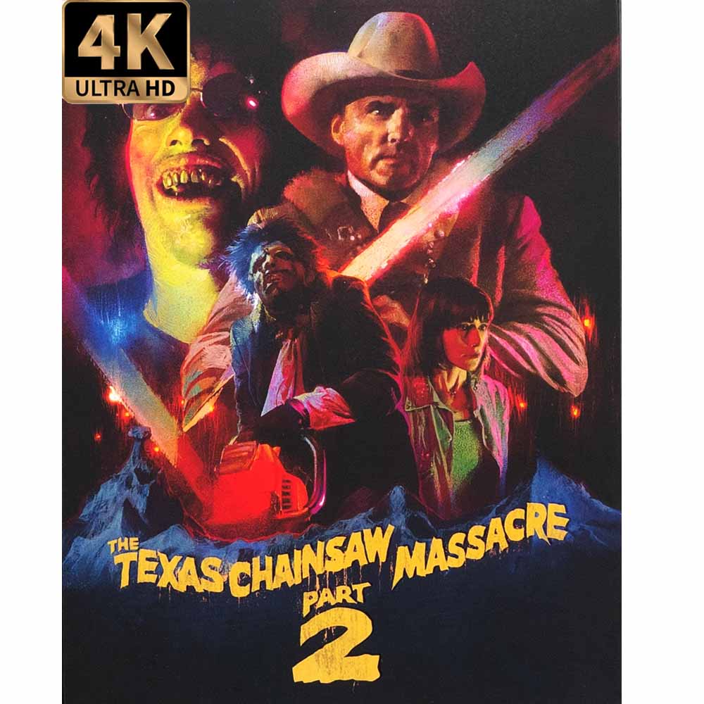 The Texas Chainsaw Massacre 2 (+ Slipcover) 4K UHD + Blu-Ray (US Import) Vinegar Syndrome
