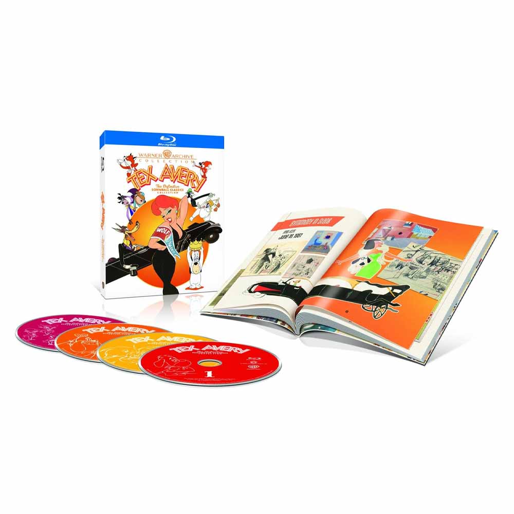 Tex Avery: The Definitive Screwball Classics Collection Blu-Ray (US Import) Warner Archive Collection
