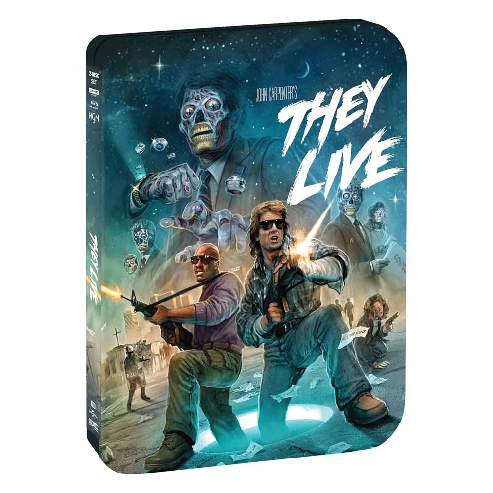 They Live (Steelbook) 4K UHD + Blu-Ray (US Import)